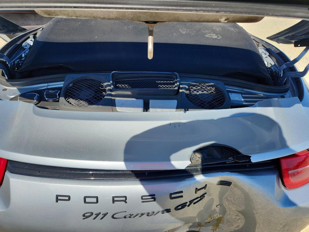 2015 Porsche 911 Silver vin: WP0CB2A92FS154500