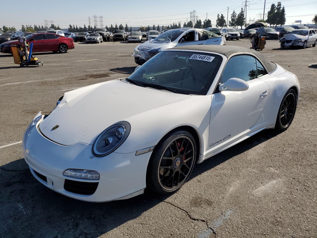 2011 Porsche 911 Carrera S White vin: WP0CB2A94BS755210