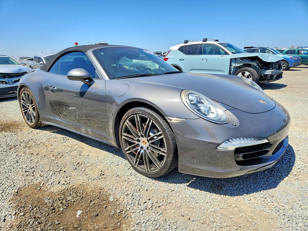 2015 Porsche 911 Carrera S Gray vin: WP0CB2A97FS154198