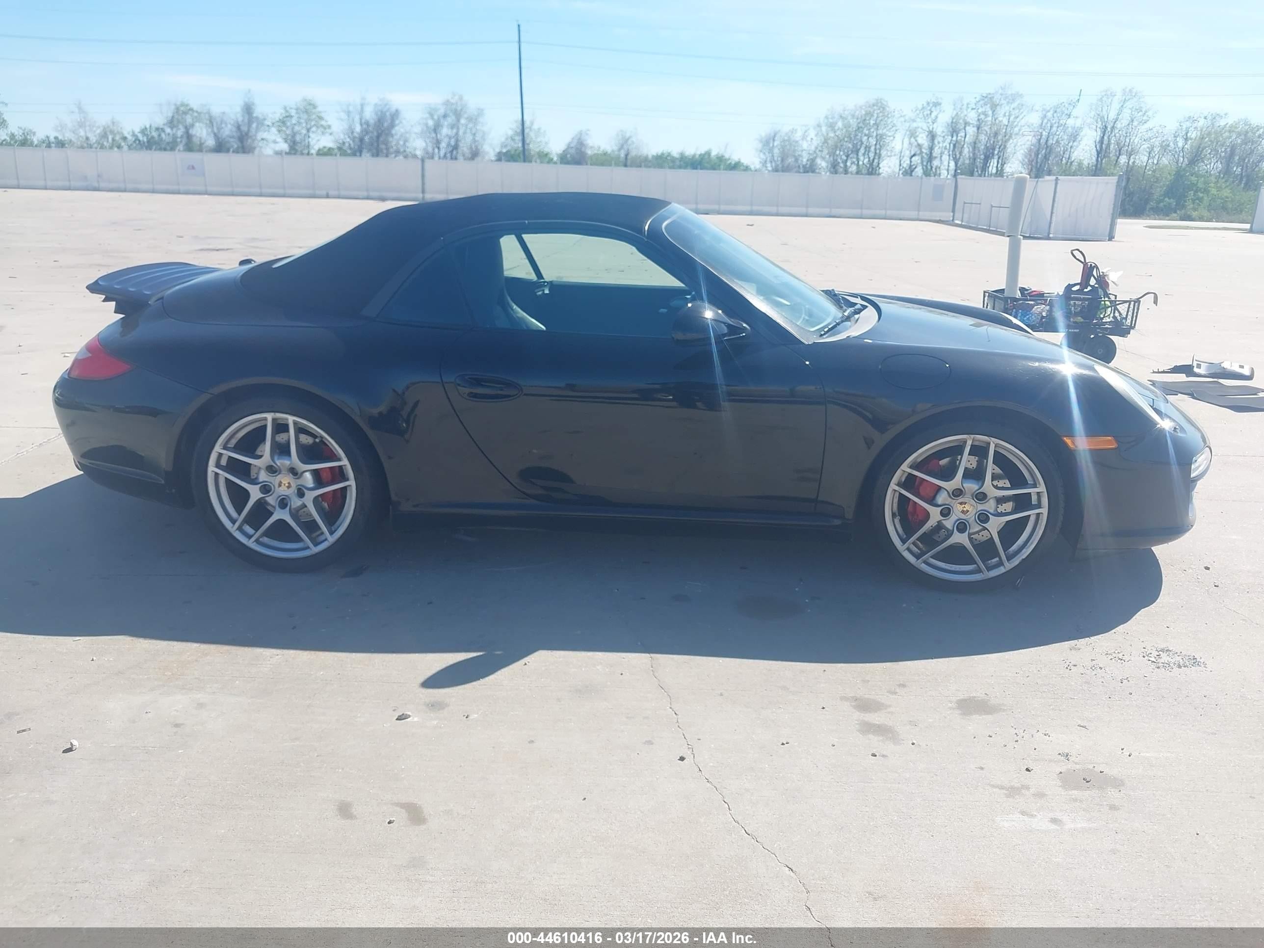 2011 Porsche 911 Carrera S/4s/gts/spdster Black vin: WP0CB2A98BS754920