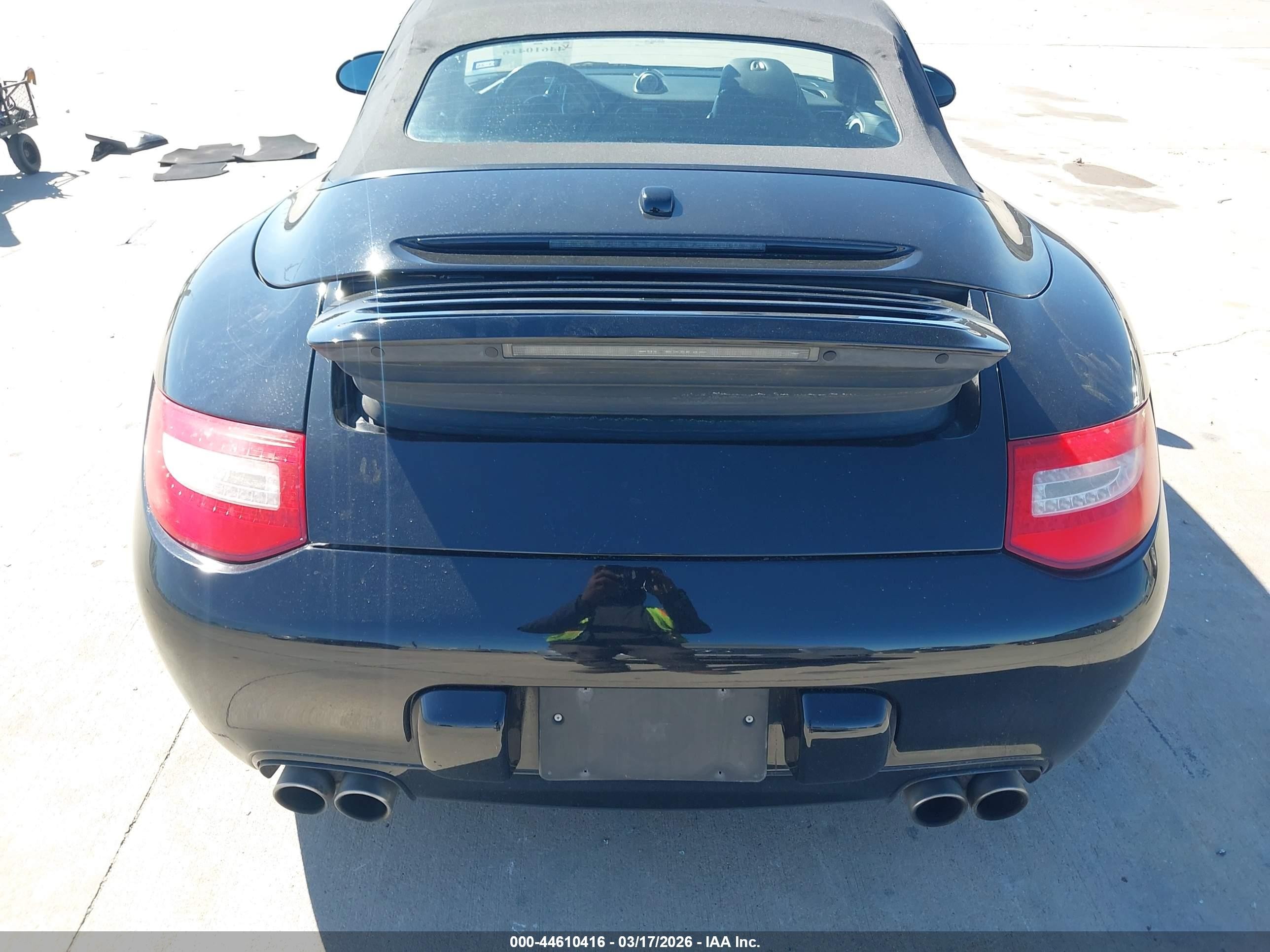 2011 Porsche 911 Carrera S/4s/gts/spdster Black vin: WP0CB2A98BS754920