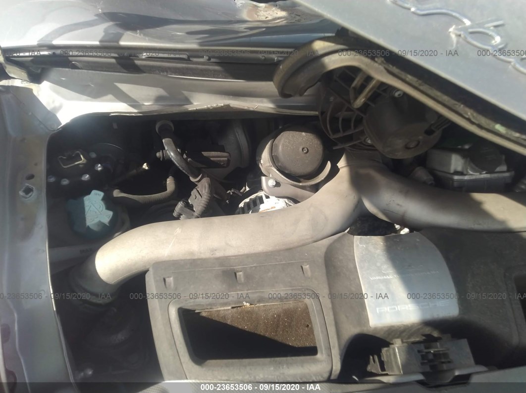 2008 Porsche 911 Turbo Серебряный vin: WP0CD29928S788830