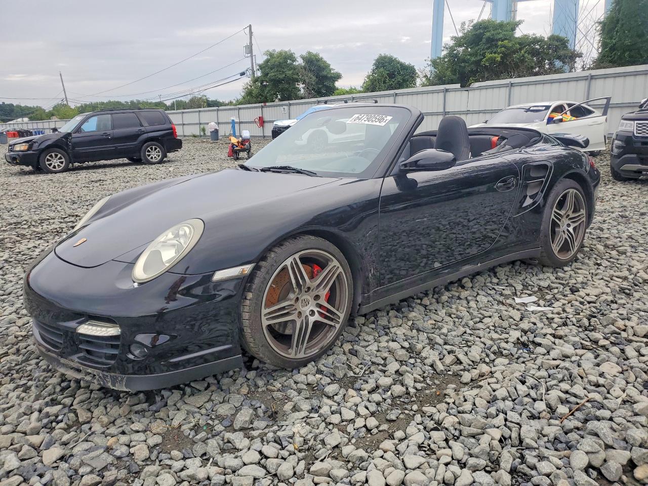 2009 Porsche 911 Turbo Black vin: WP0CD29929S773097