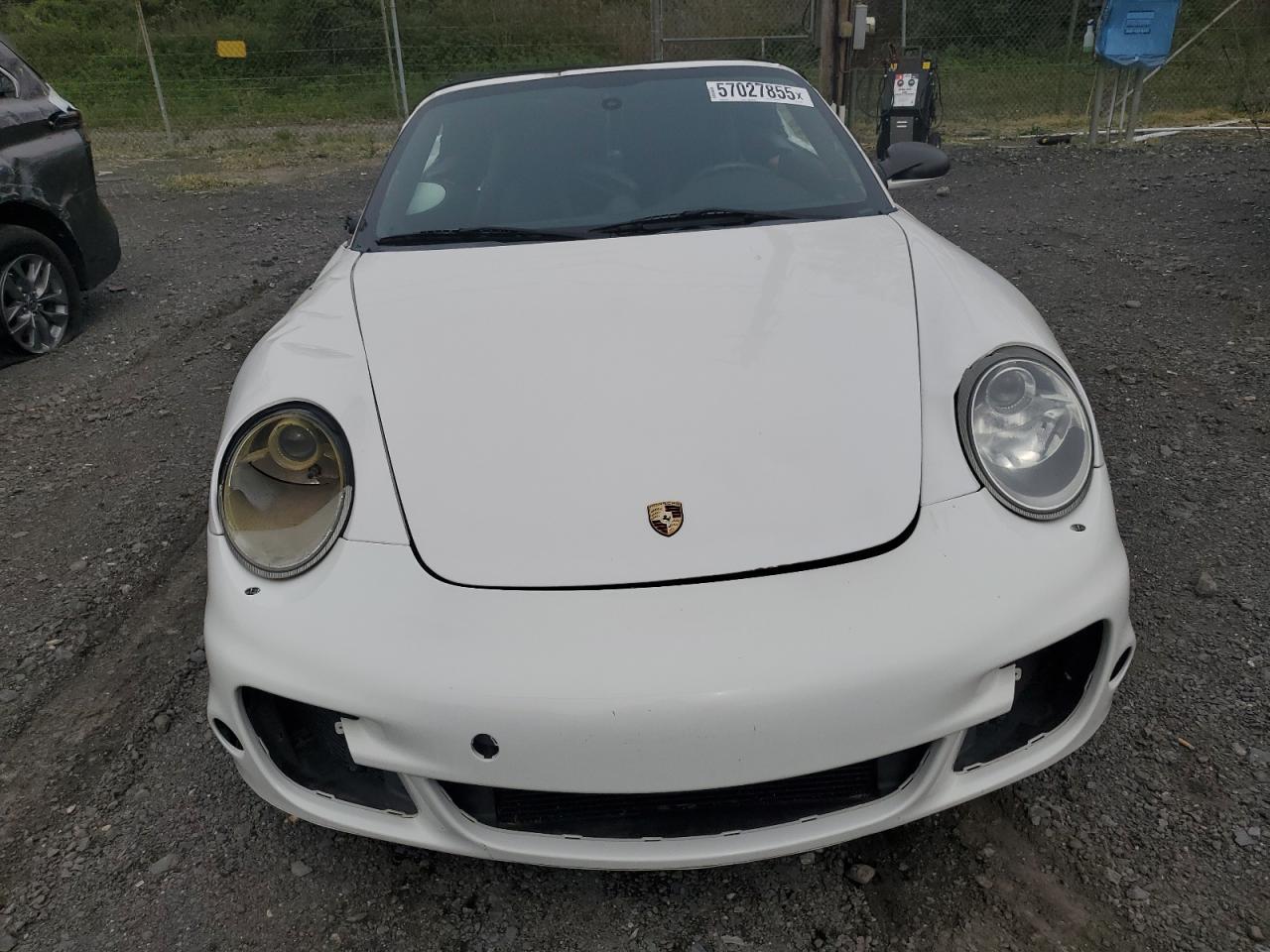 2008 Porsche 911 Turbo White vin: WP0CD29958S708310