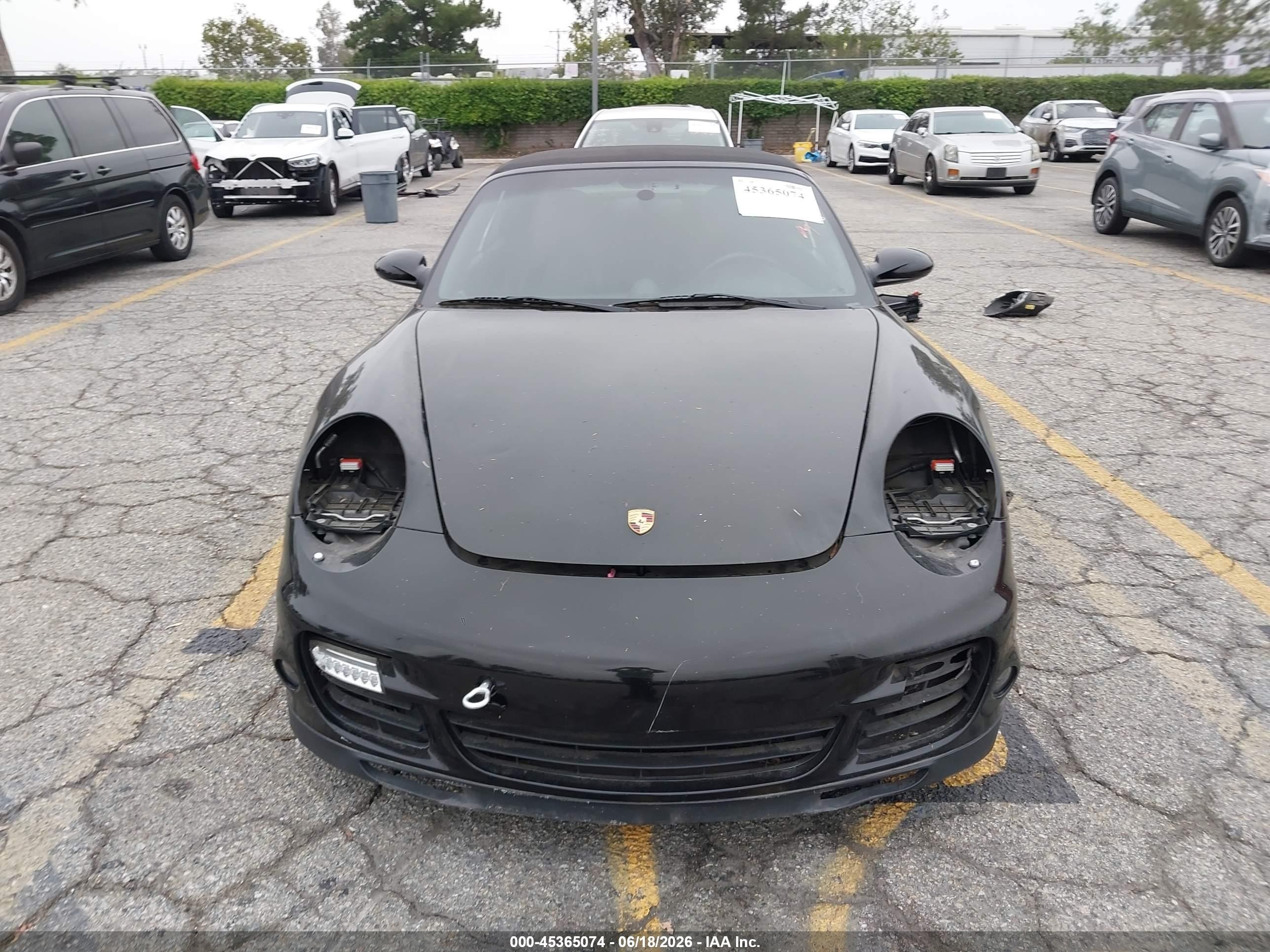 2009 Porsche 911 Turbo Black vin: WP0CD29959S773739