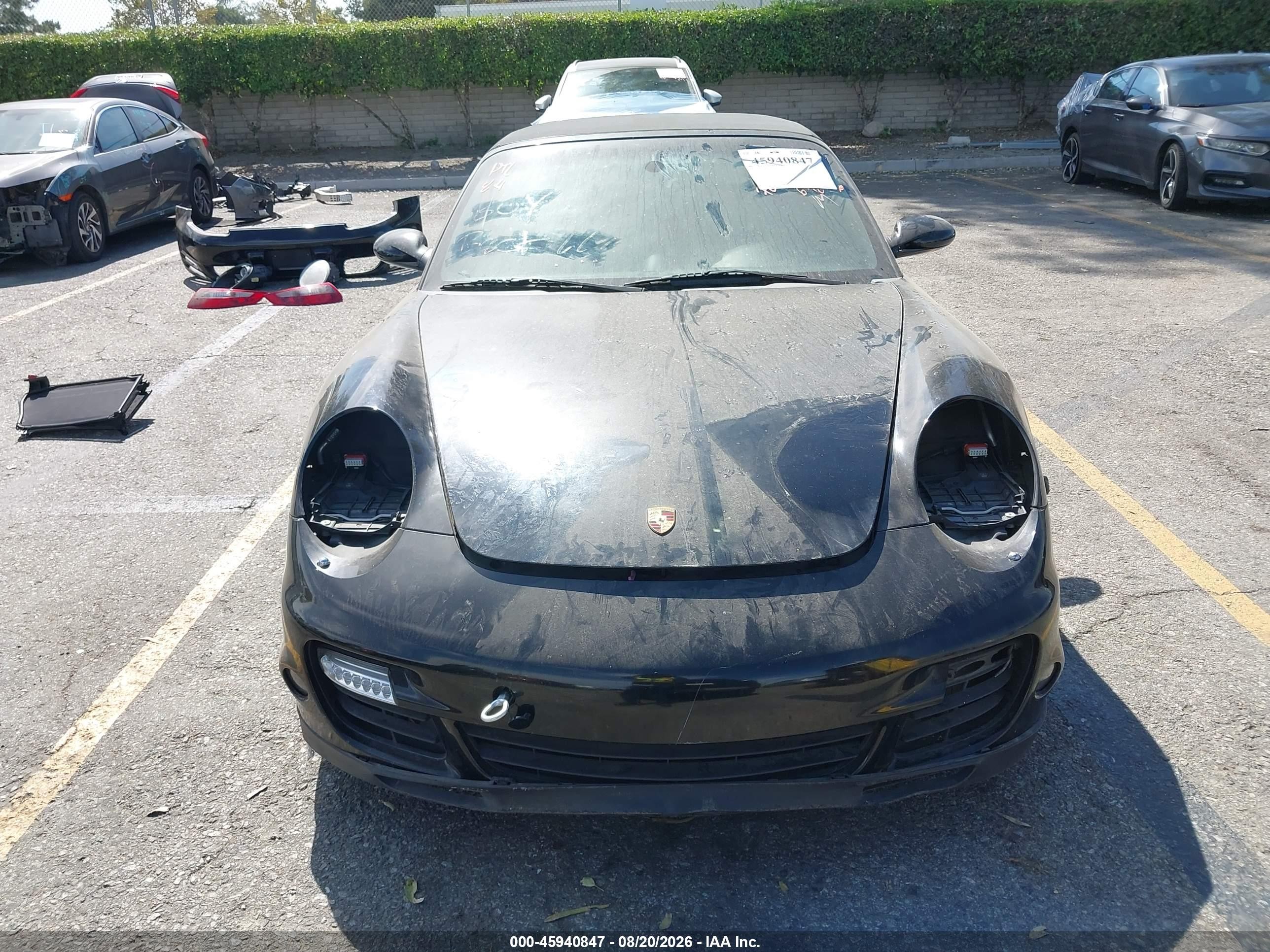 2009 Porsche 911 Turbo Black vin: WP0CD29959S773739