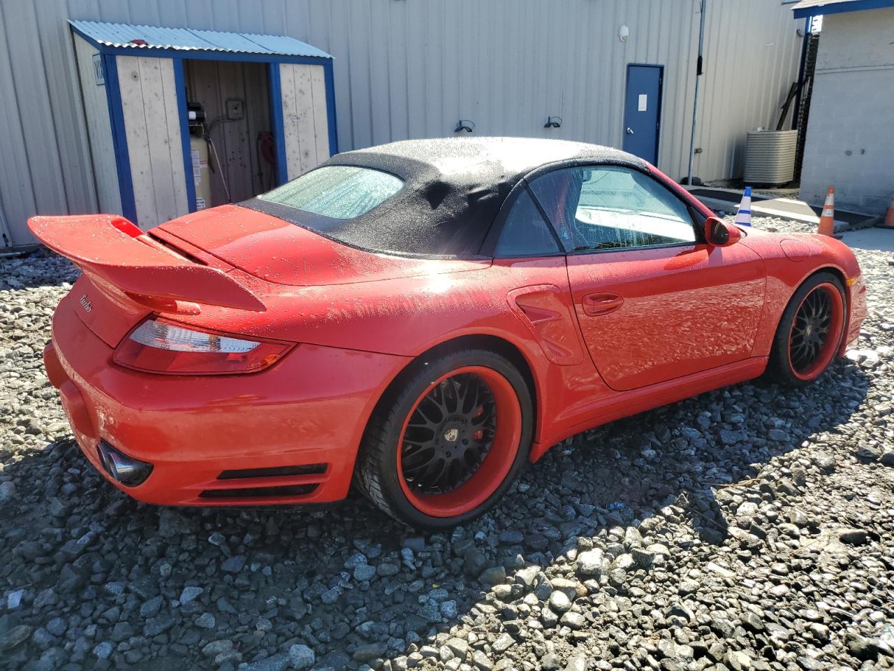 2008 Porsche 911 Turbo Красный vin: WP0CD29978S789780