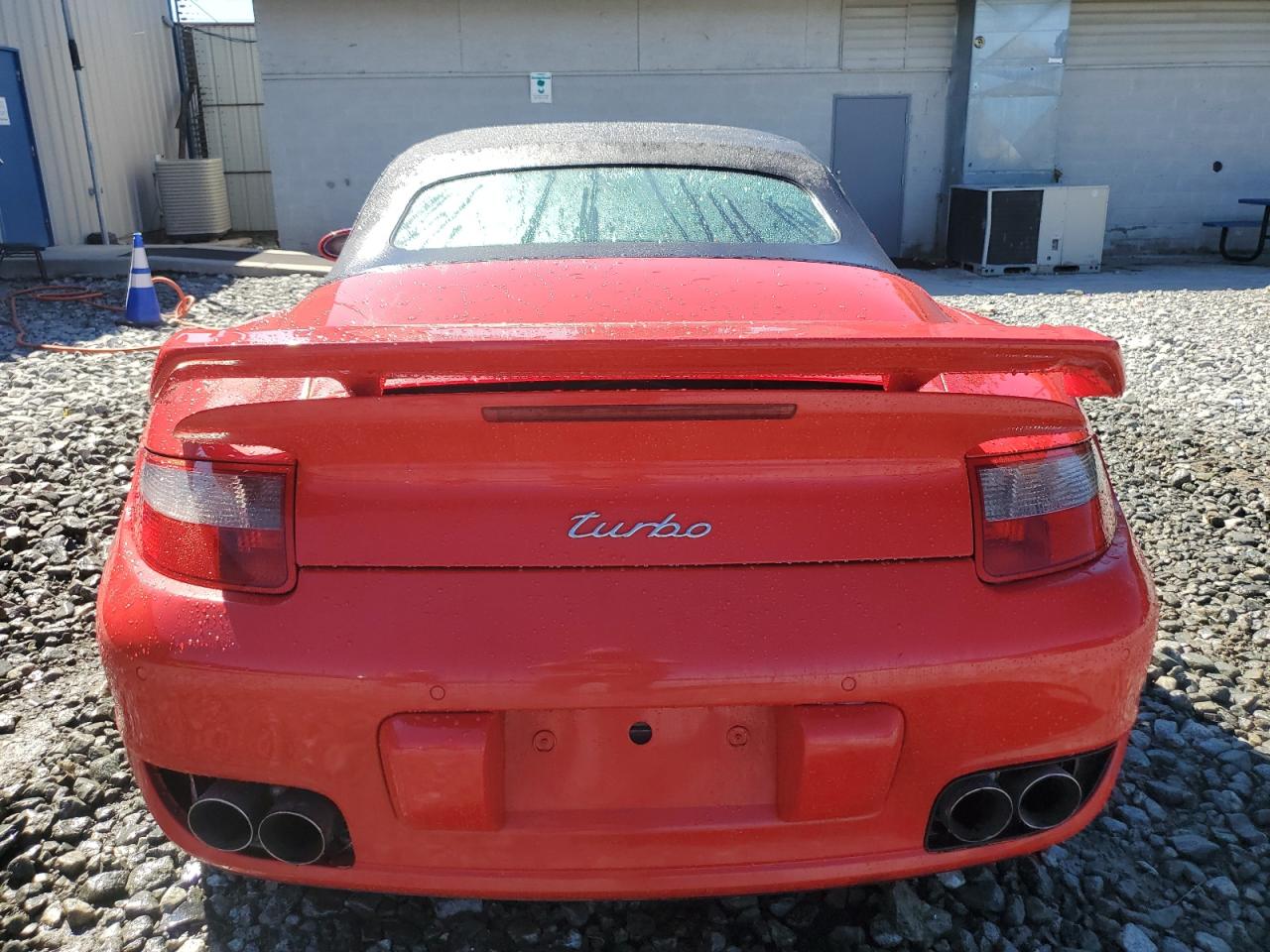 2008 Porsche 911 Turbo Красный vin: WP0CD29978S789780