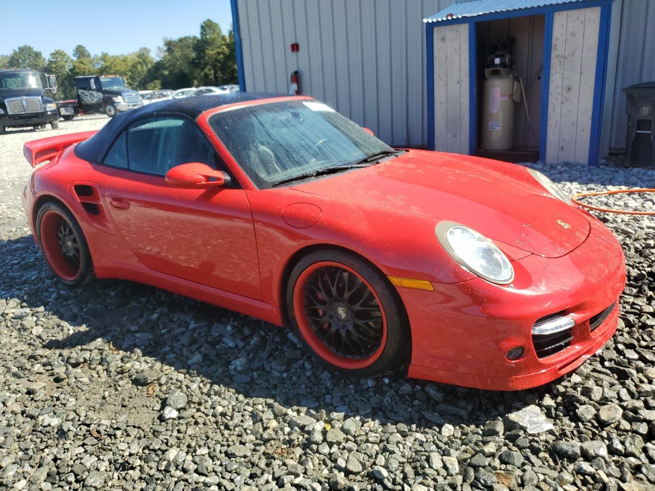 2008 Porsche 911 Turbo Красный vin: WP0CD29978S789780