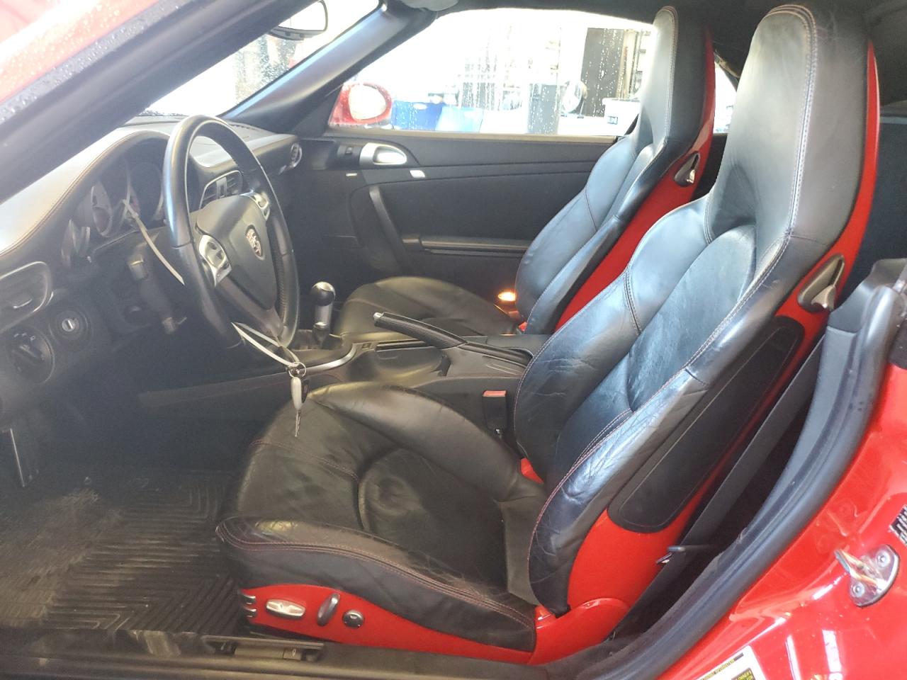 2008 Porsche 911 Turbo Красный vin: WP0CD29978S789780
