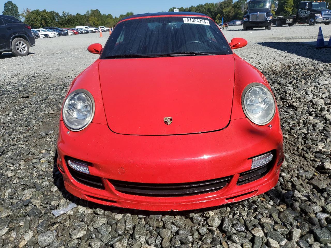 2008 Porsche 911 Turbo Красный vin: WP0CD29978S789780