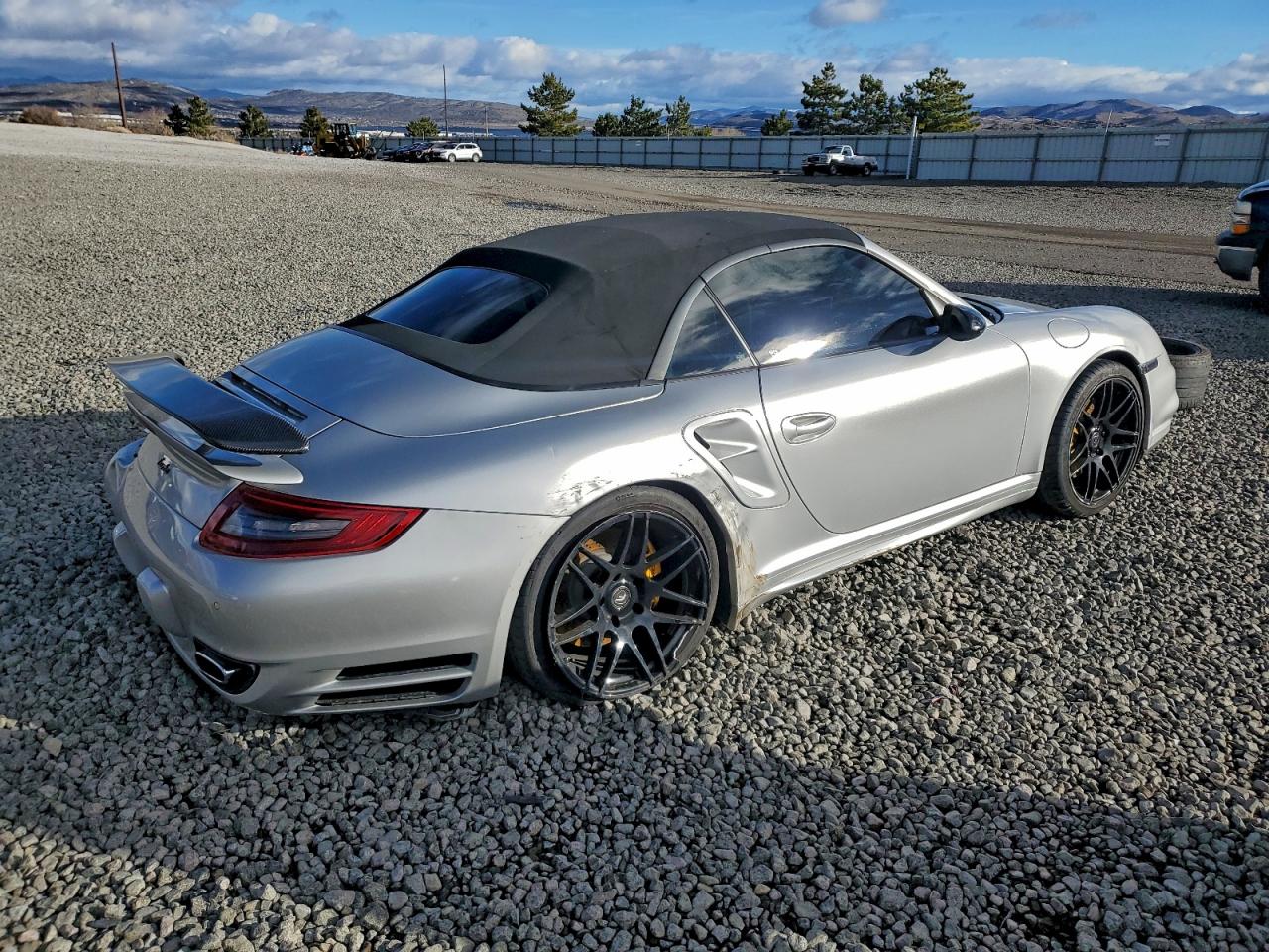 2008 Porsche 911 Turbo Серебряный vin: WP0CD29998S789747