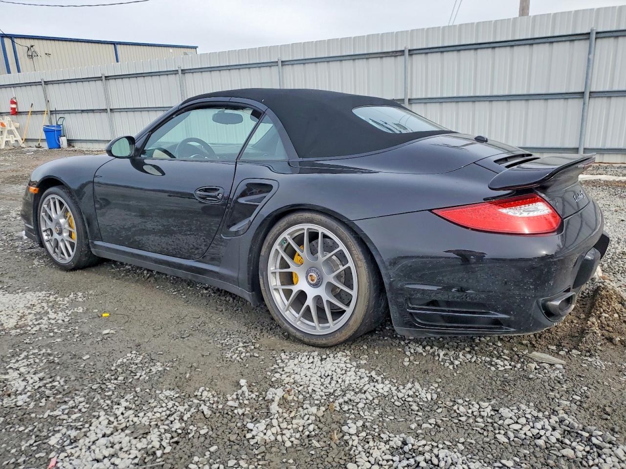 2011 Porsche 911 Turbo Cabriolet Черный vin: WP0CD2A98BS773090