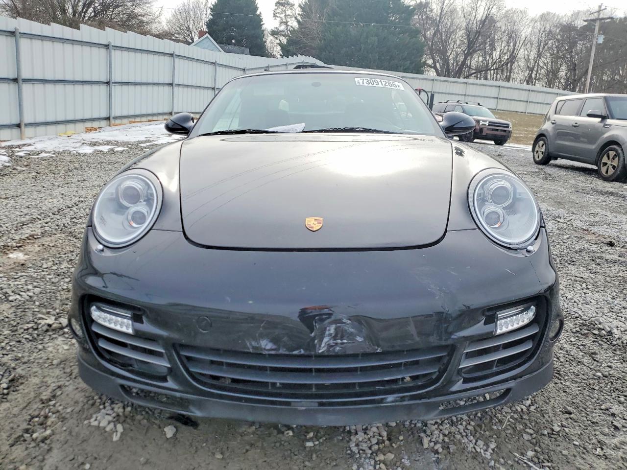 2011 Porsche 911 Turbo Cabriolet Черный vin: WP0CD2A98BS773090