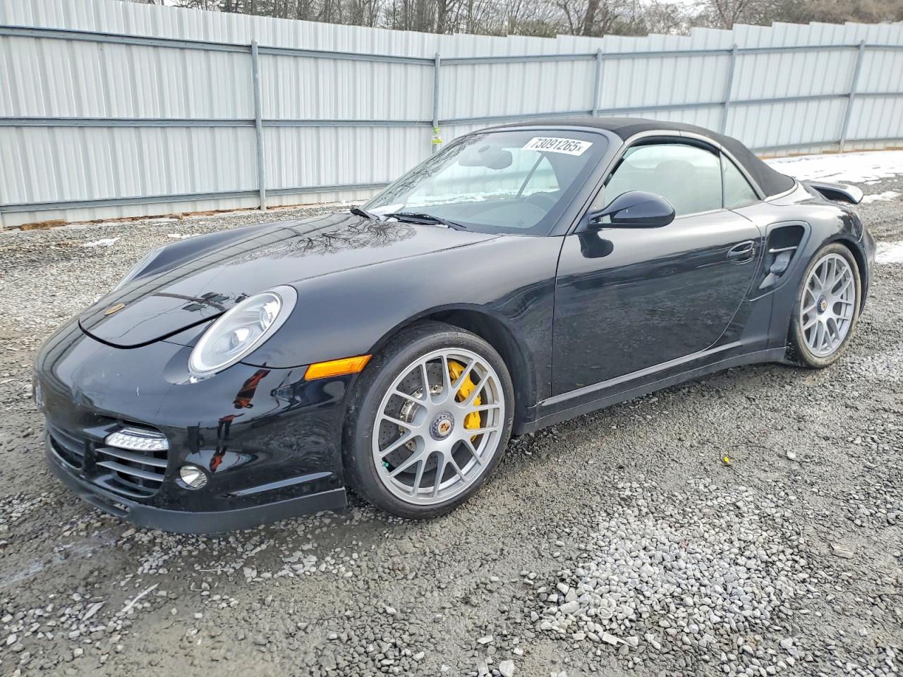 2011 Porsche 911 Turbo Cabriolet Черный vin: WP0CD2A98BS773090