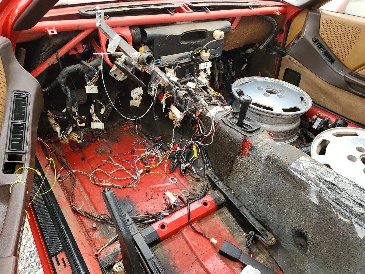 1981 Porsche 928 Red vin: WP0JA0928BS820789