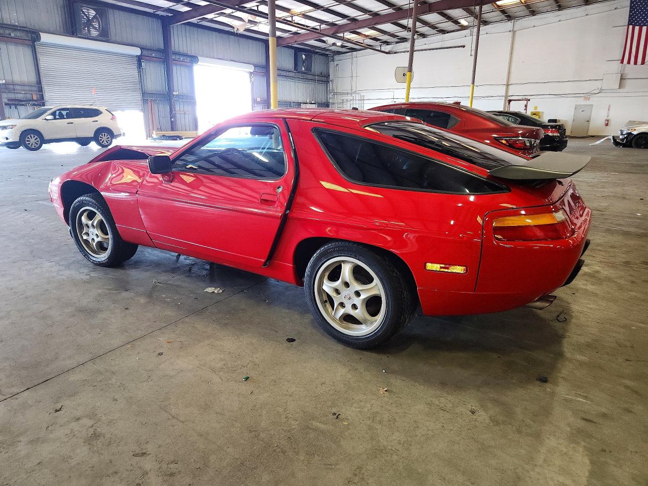 1988 Porsche 928 S-4 Red vin: WP0JB0920JS860666