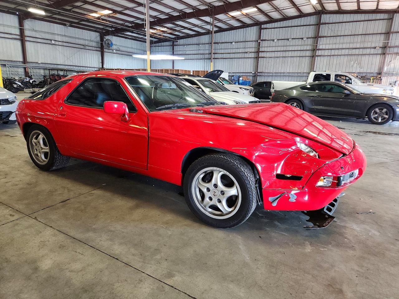 1988 Porsche 928 S-4 Red vin: WP0JB0920JS860666