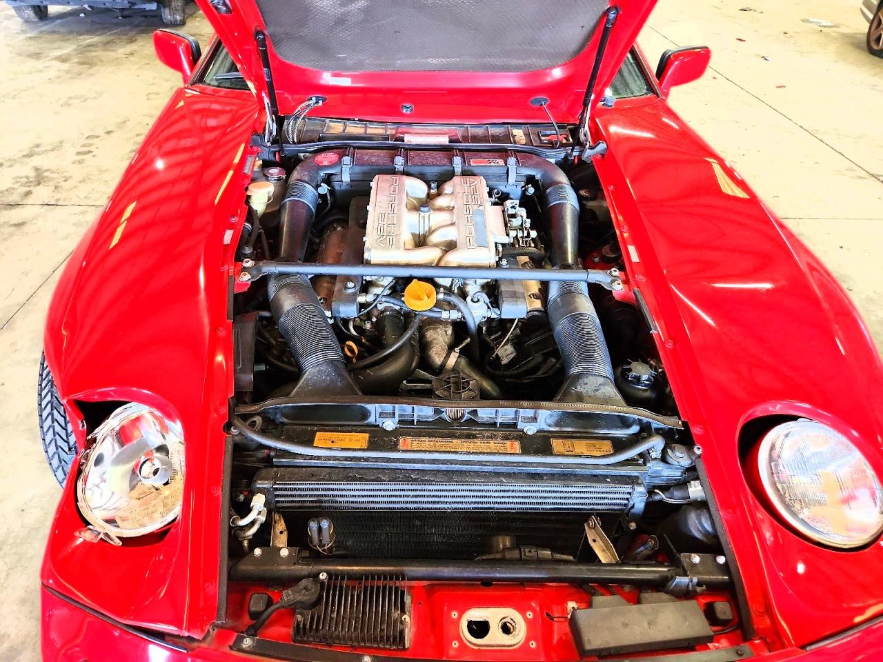 1988 Porsche 928 S-4 Red vin: WP0JB0920JS860666