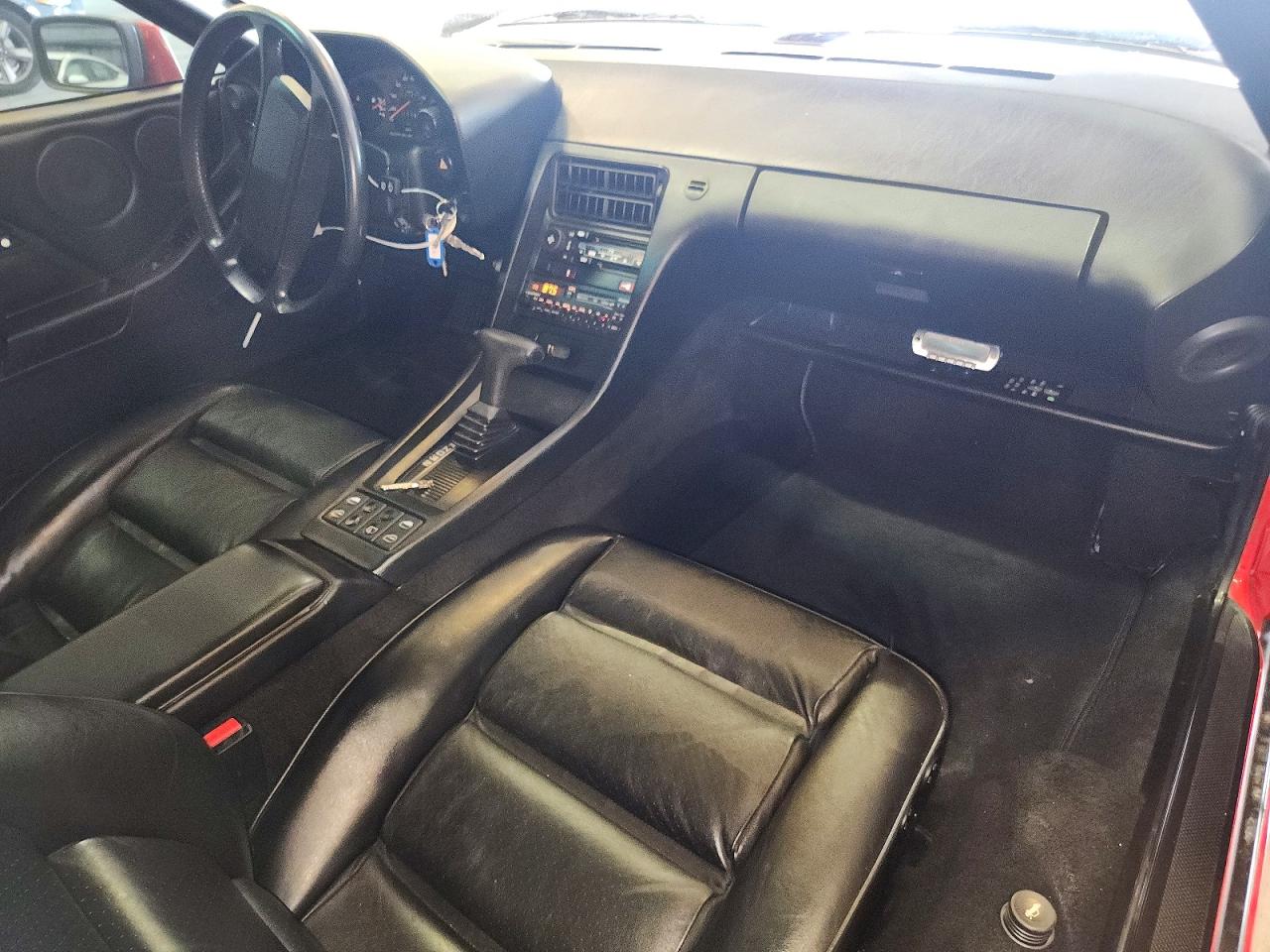 1988 Porsche 928 S-4 Red vin: WP0JB0920JS860666