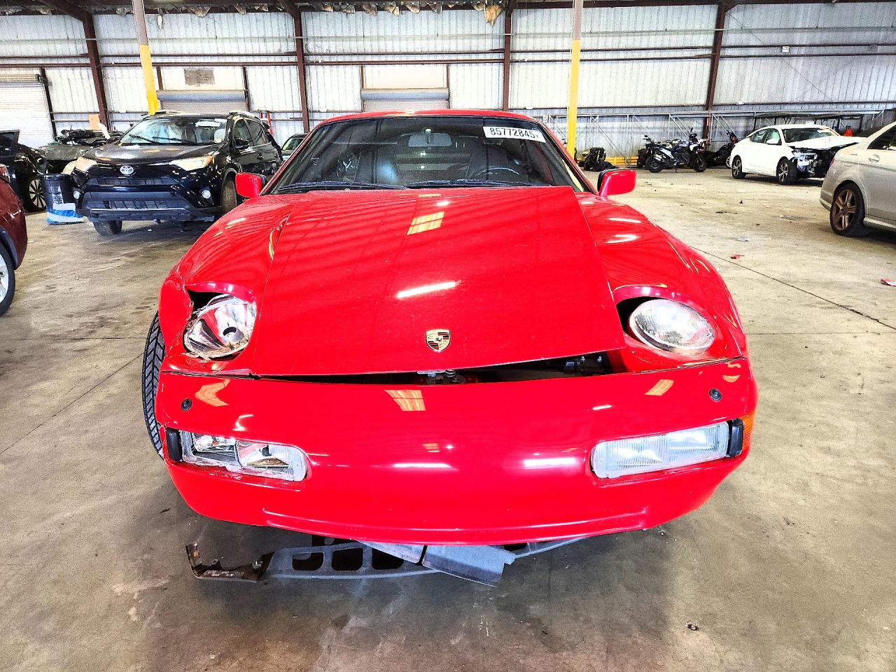 1988 Porsche 928 S-4 Red vin: WP0JB0920JS860666