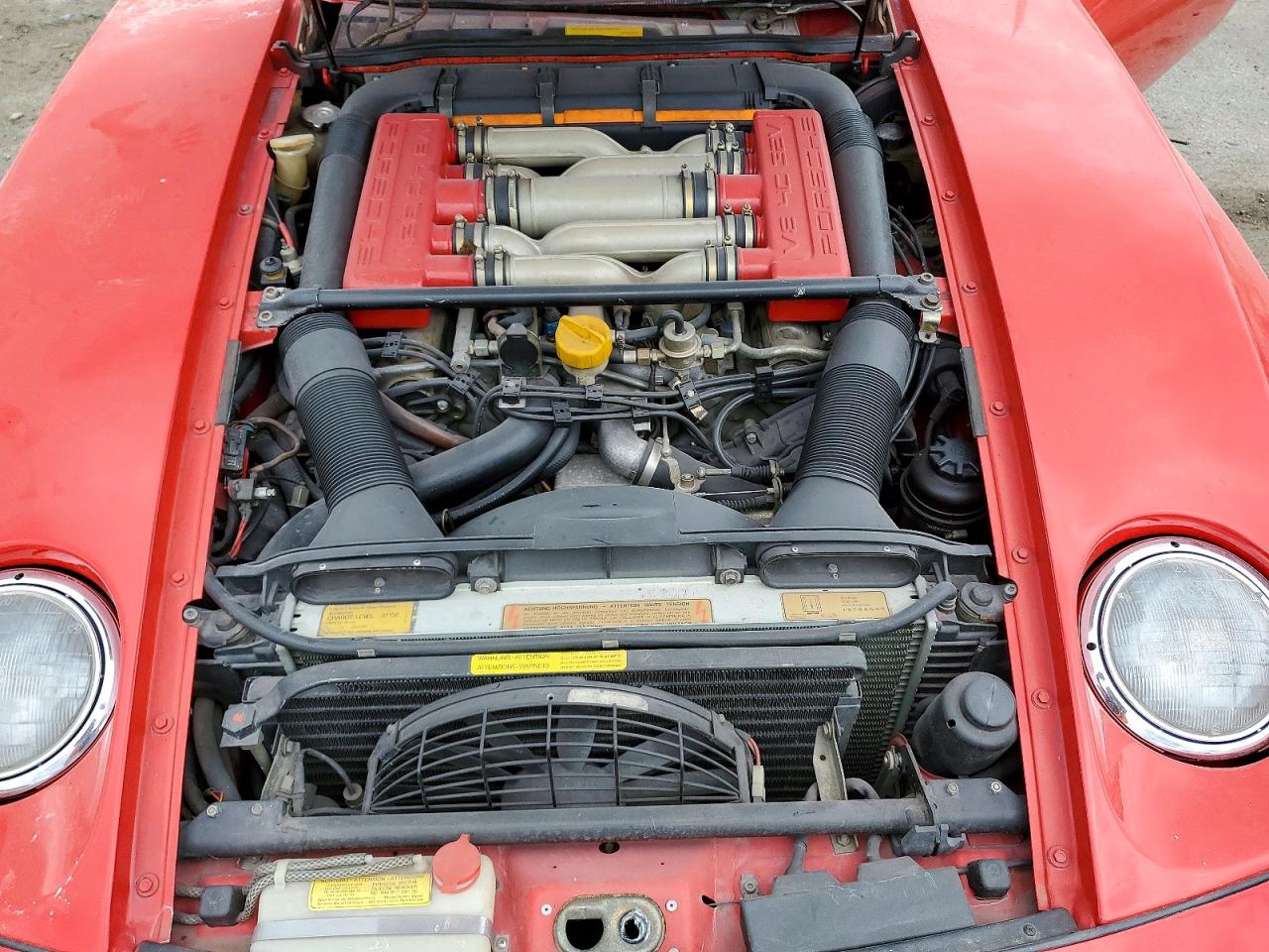 1985 Porsche 928 S Red vin: WP0JB0922FS861552