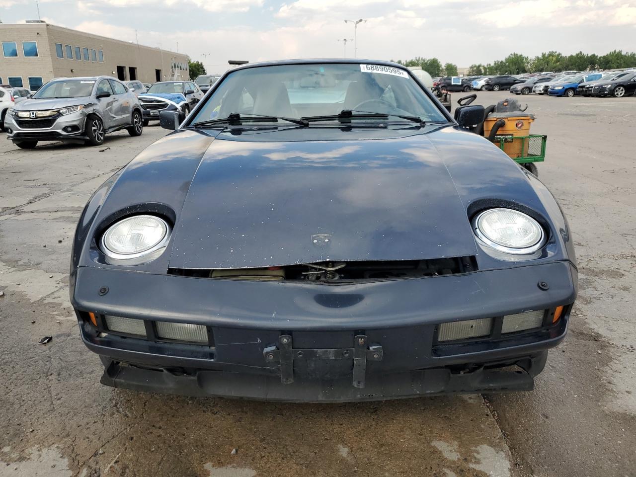 1986 Porsche 928 S Blue vin: WP0JB0924GS861781