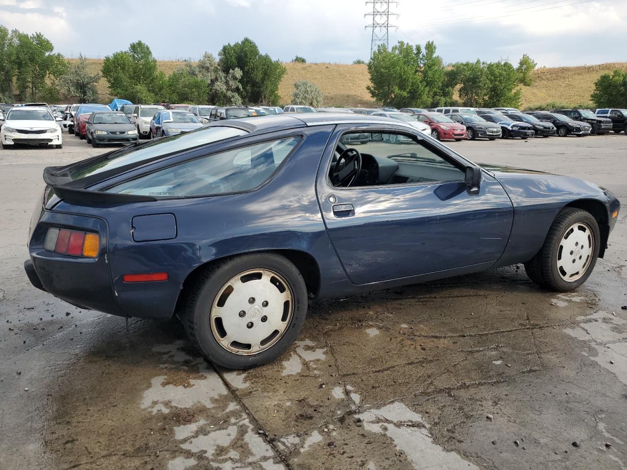 1986 Porsche 928 S Blue vin: WP0JB0924GS861781