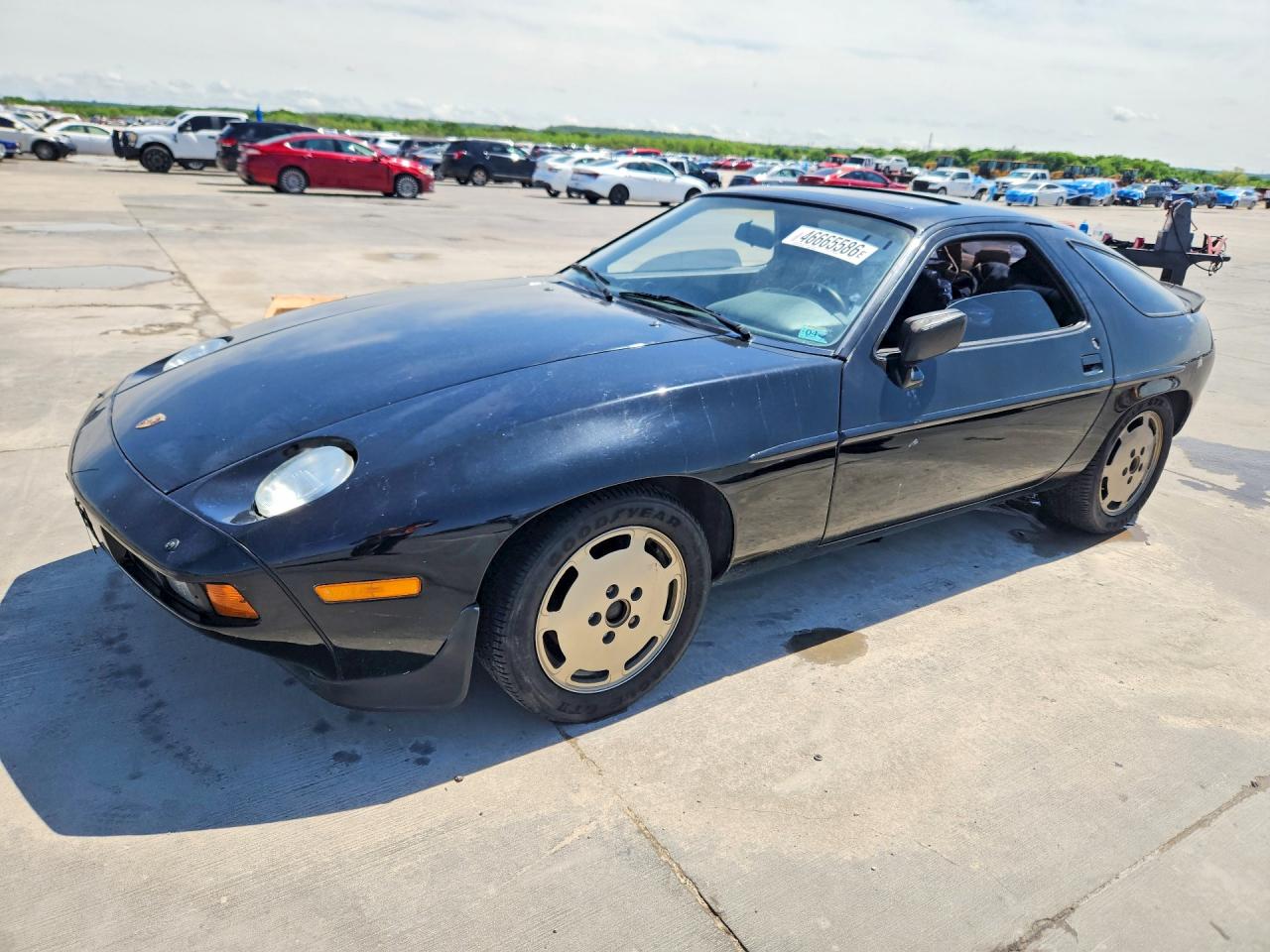 1986 Porsche 928 S Black vin: WP0JB0924GS861862