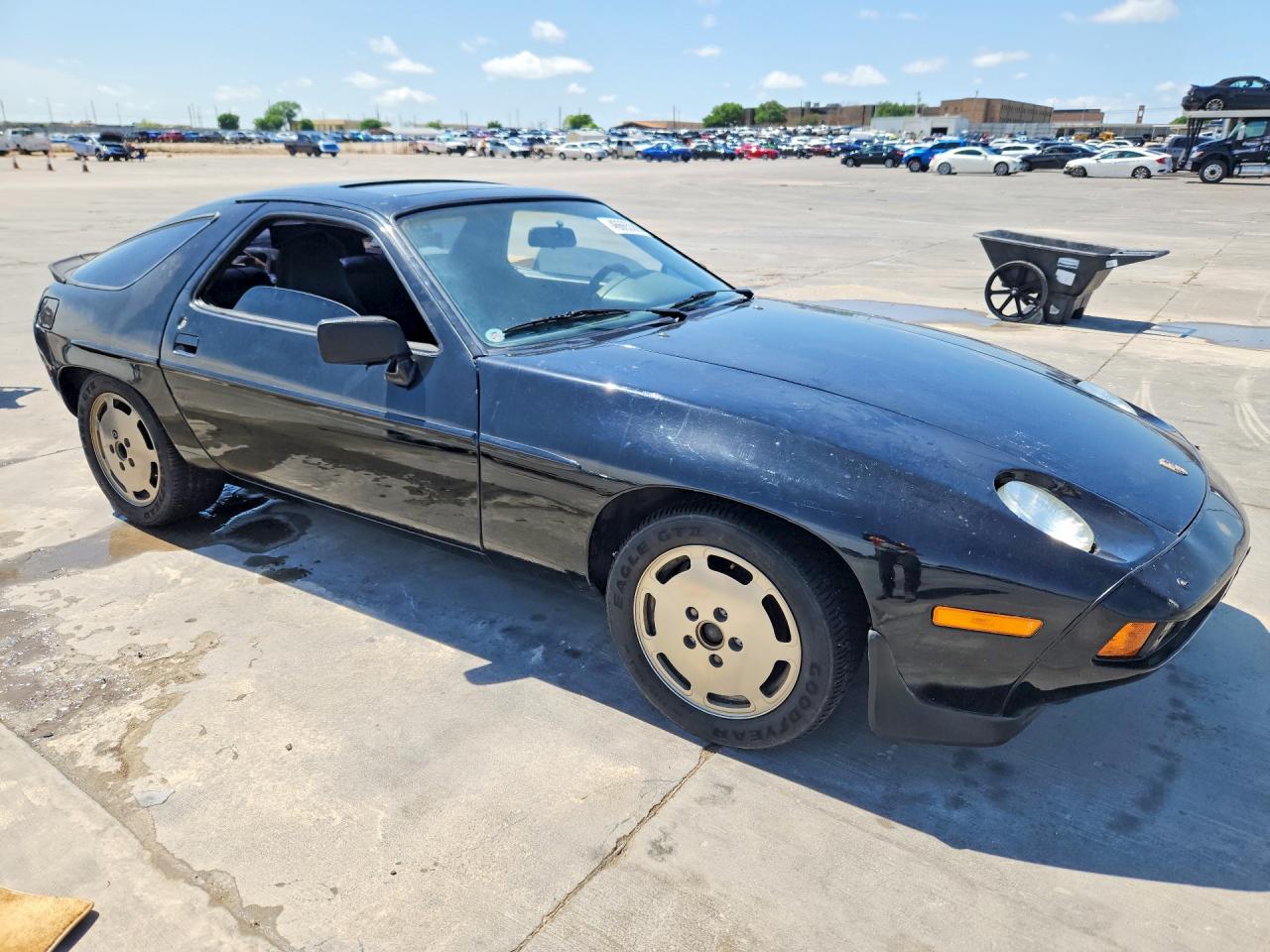 1986 Porsche 928 S Black vin: WP0JB0924GS861862