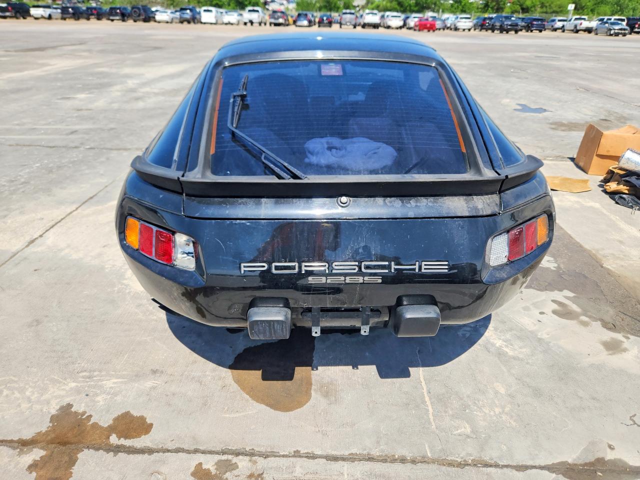 1986 Porsche 928 S Black vin: WP0JB0924GS861862