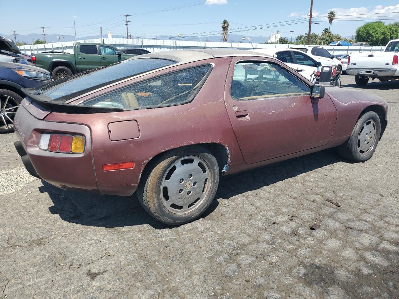 1986 Porsche 928 S Purple vin: WP0JB0926GS860549