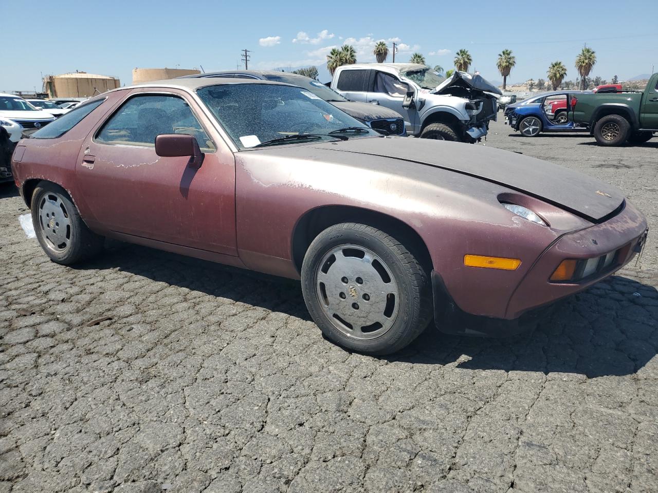 1986 Porsche 928 S Purple vin: WP0JB0926GS860549