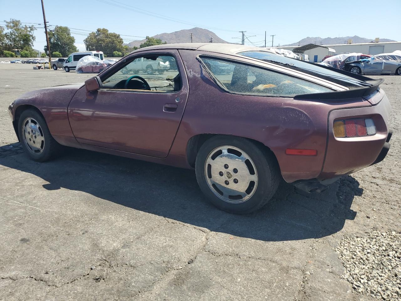 1986 Porsche 928 S Purple vin: WP0JB0926GS860549