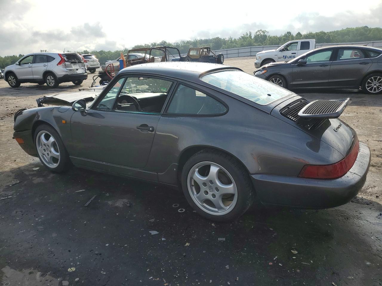 1990 Porsche 911 Carrera Gray vin: WP0ZZZ96ZLS401459