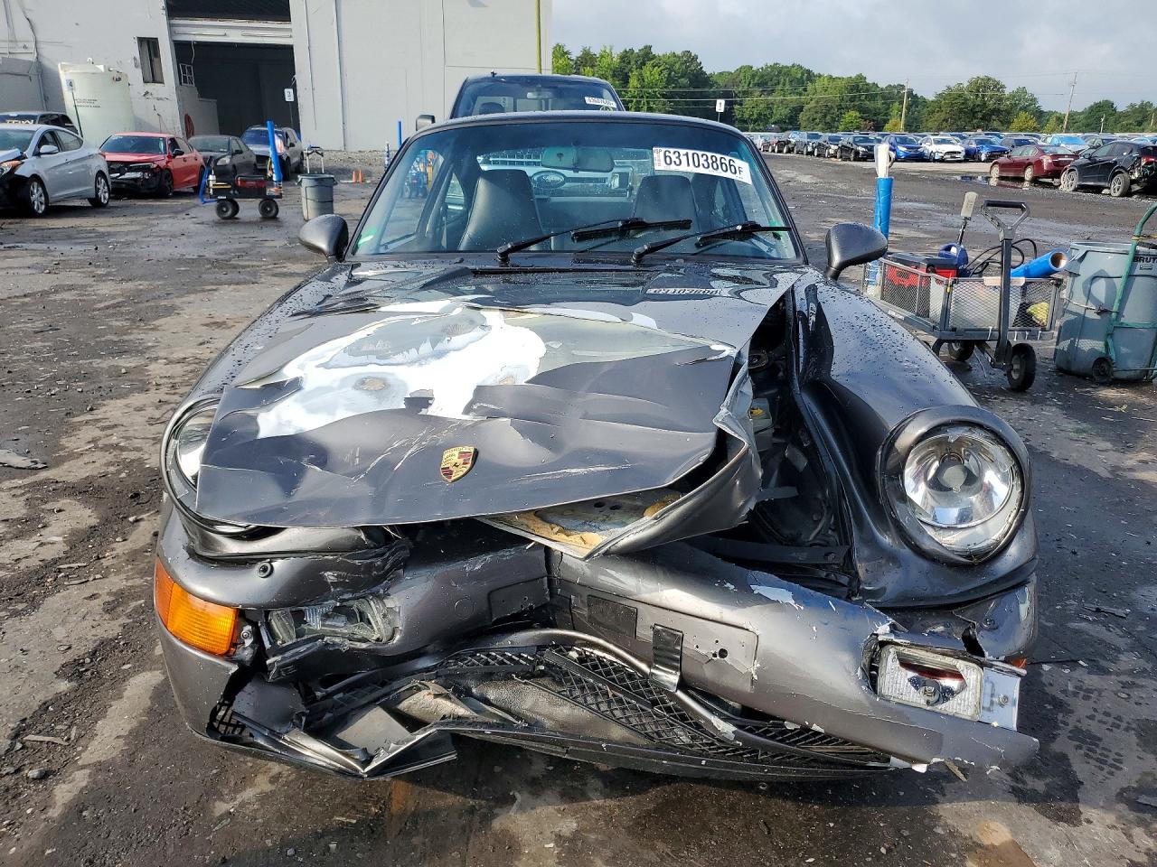 1990 Porsche 911 Carrera Gray vin: WP0ZZZ96ZLS401459
