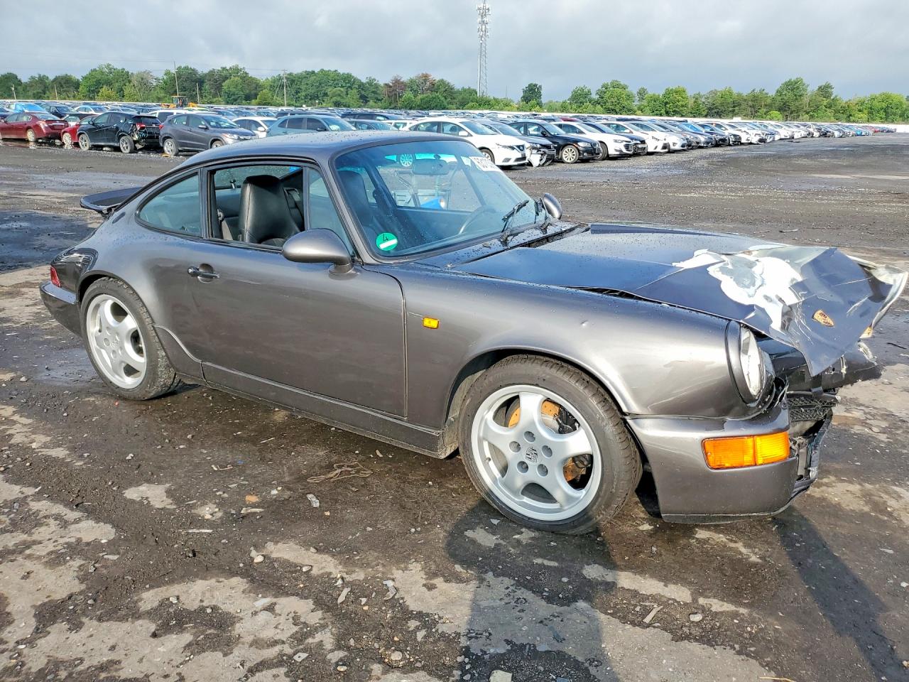 1990 Porsche 911 Carrera Gray vin: WP0ZZZ96ZLS401459