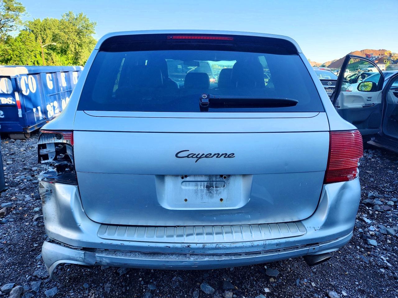 2005 Porsche Cayenne Silver vin: WP1AA29P05LA24607