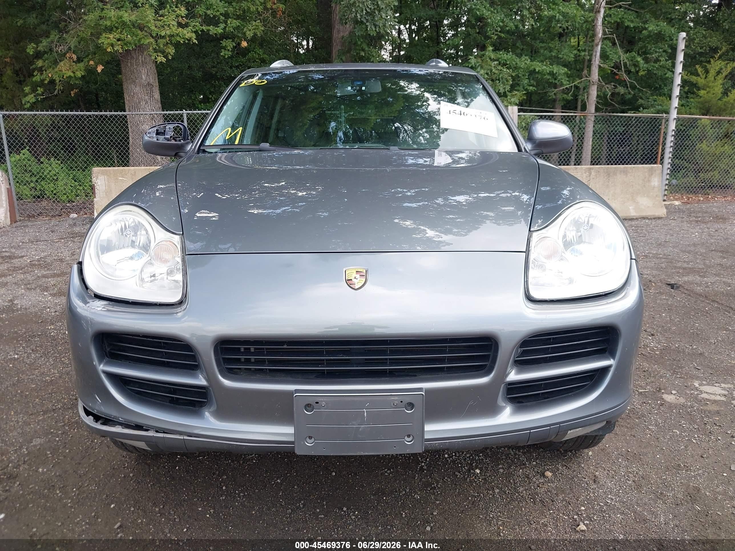 2006 Porsche Cayenne   Серый vin: WP1AA29P06LA24351