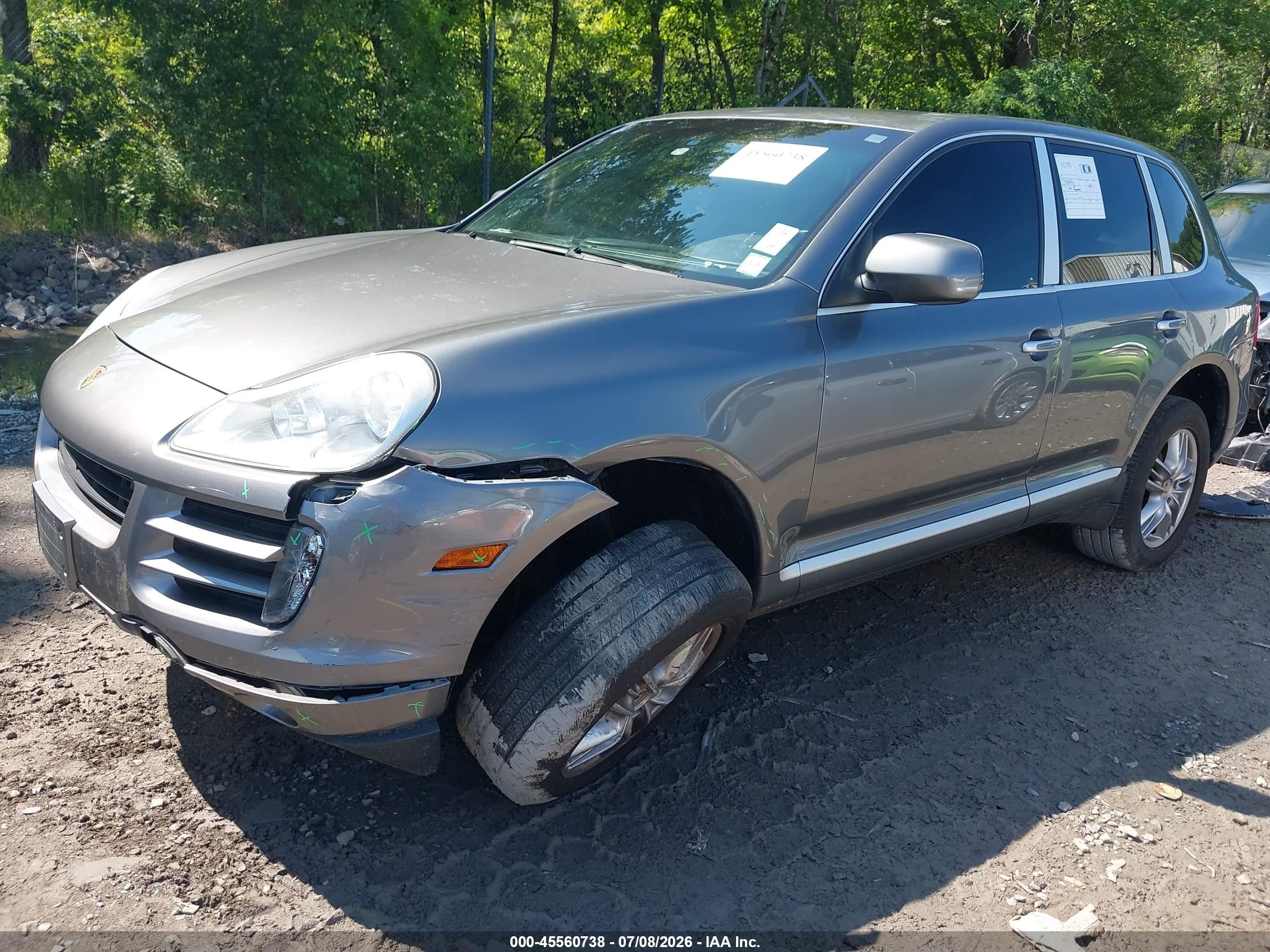 2009 Porsche Cayenne   Серый vin: WP1AA29P09LA02449