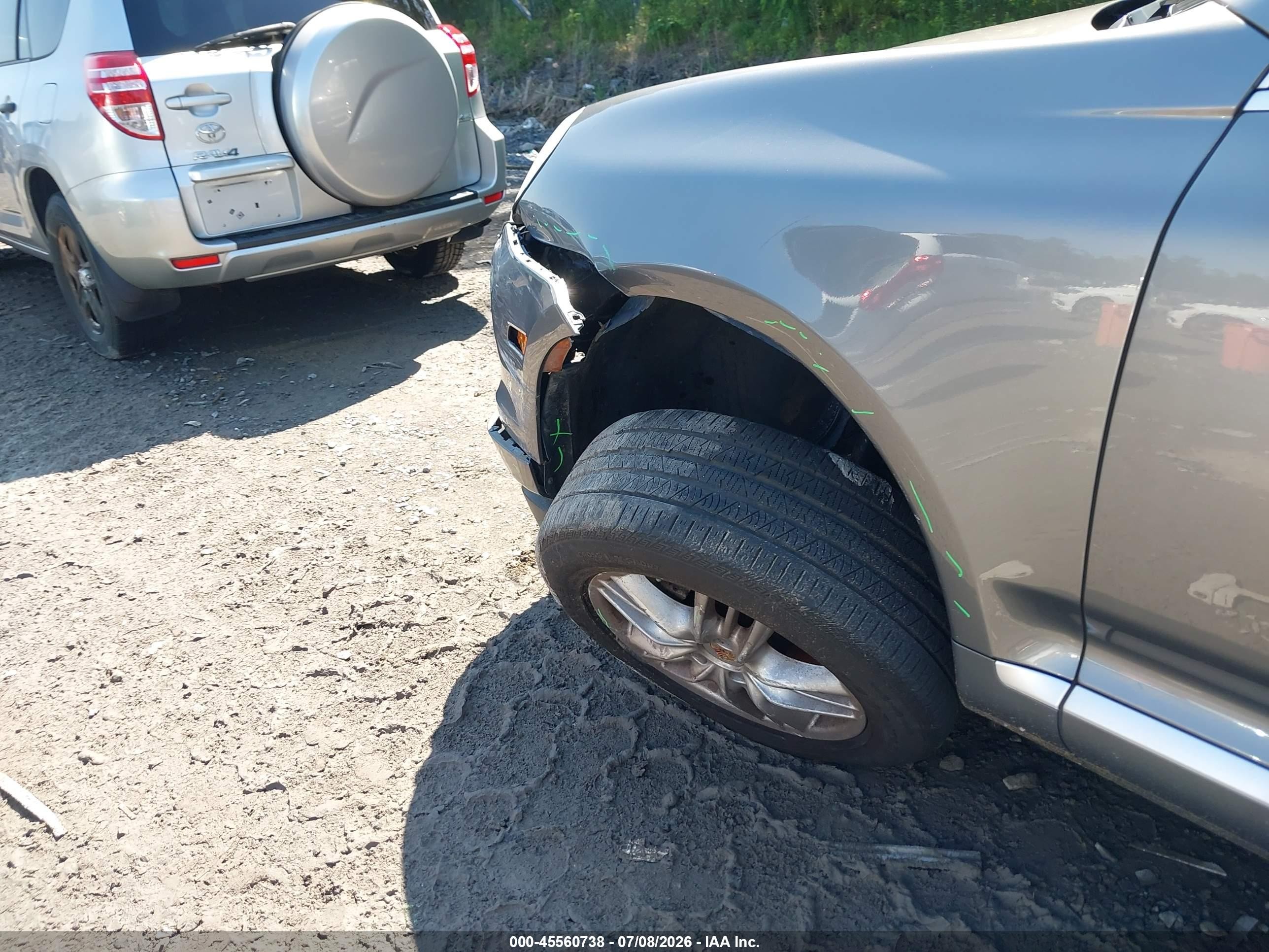 2009 Porsche Cayenne   Серый vin: WP1AA29P09LA02449