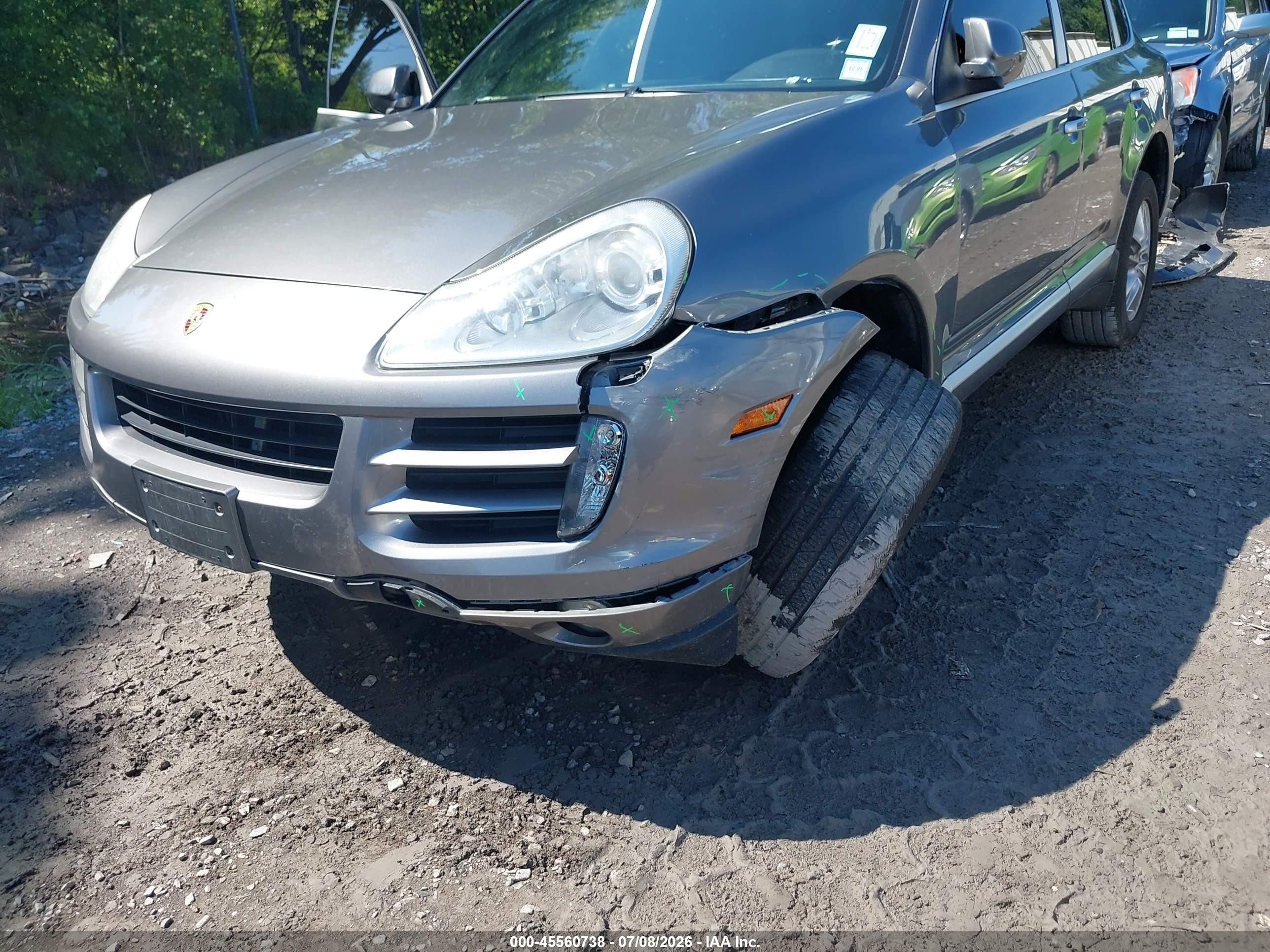 2009 Porsche Cayenne   Серый vin: WP1AA29P09LA02449