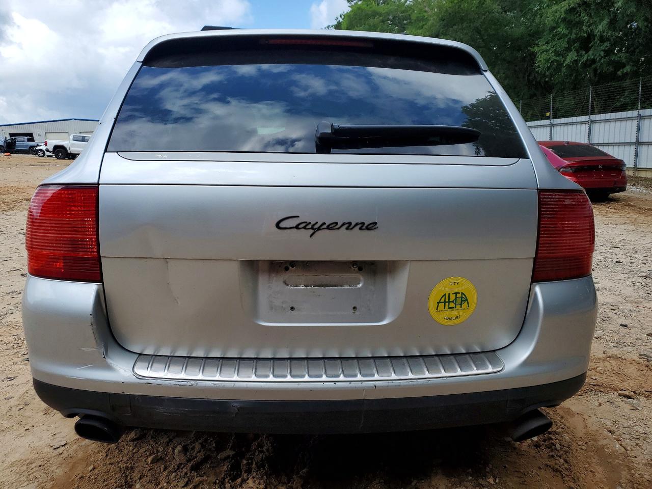 2004 Porsche Cayenne Silver vin: WP1AA29P14LA24159