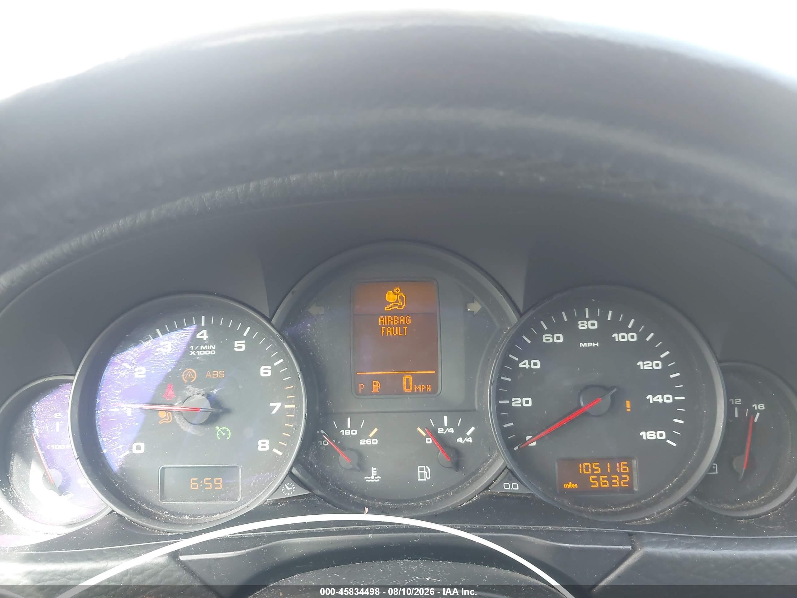 2004 Porsche Cayenne V6 Burgundy vin: WP1AA29P14LA24386