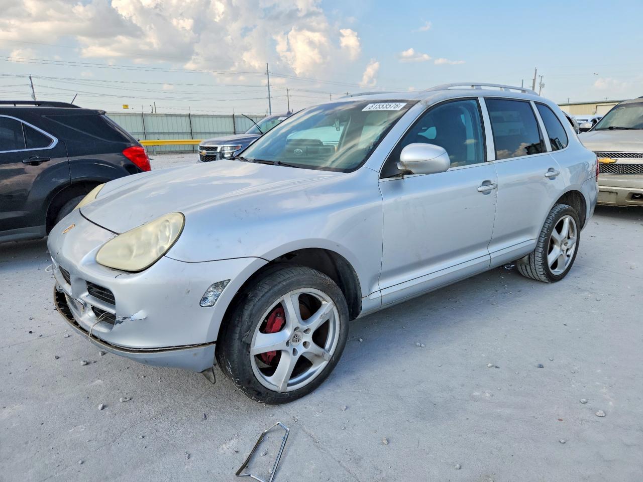 2005 Porsche Cayenne Silver vin: WP1AA29P15LA22090