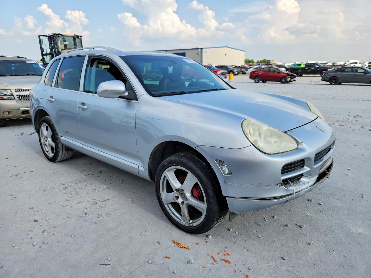 2005 Porsche Cayenne Silver vin: WP1AA29P15LA22090