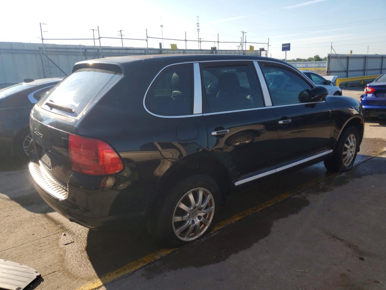 2005 Porsche Cayenne Черный vin: WP1AA29P15LA22901