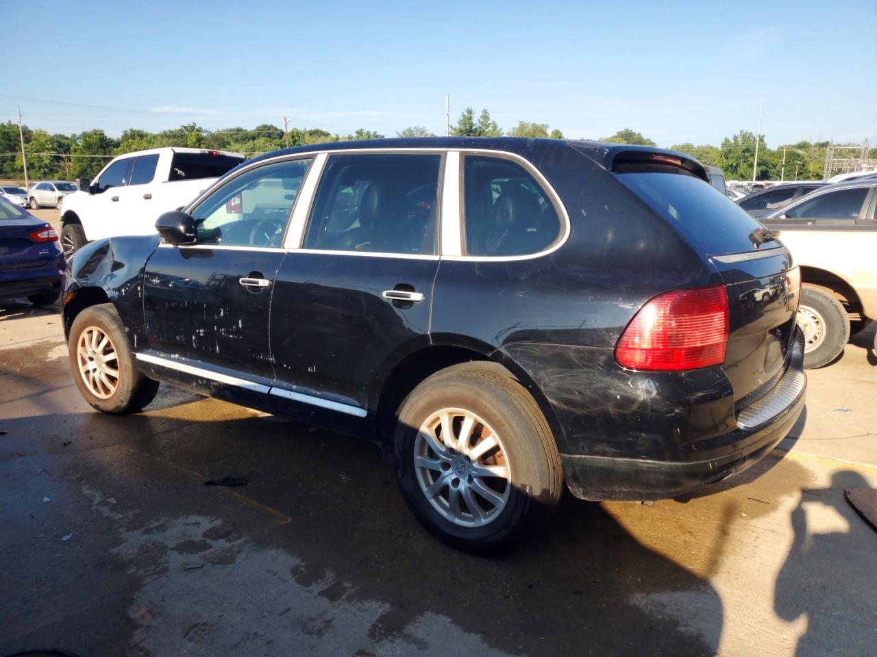 2005 Porsche Cayenne Черный vin: WP1AA29P15LA22901