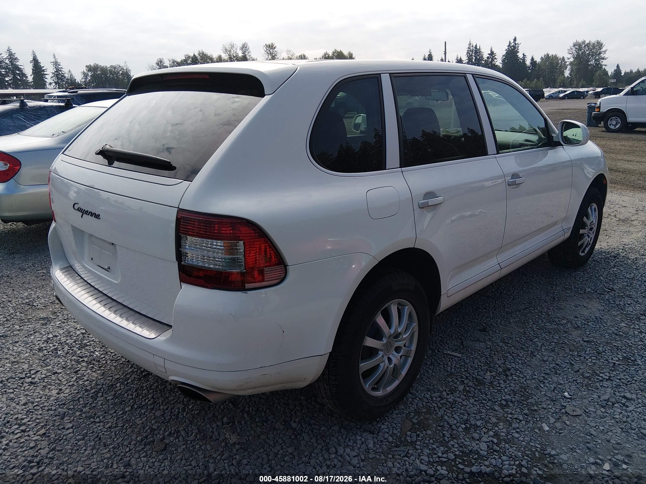 2006 Porsche Cayenne   Белый vin: WP1AA29P16LA26092