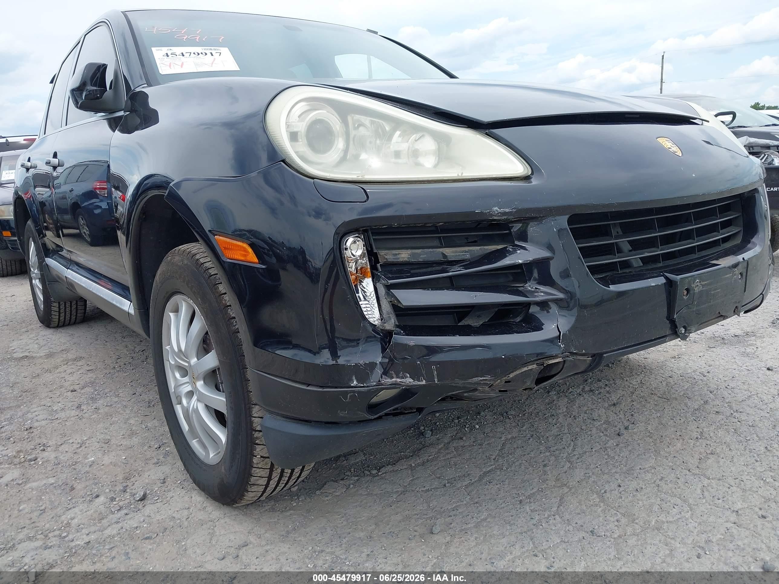 2008 Porsche Cayenne   Black vin: WP1AA29P18LA29285